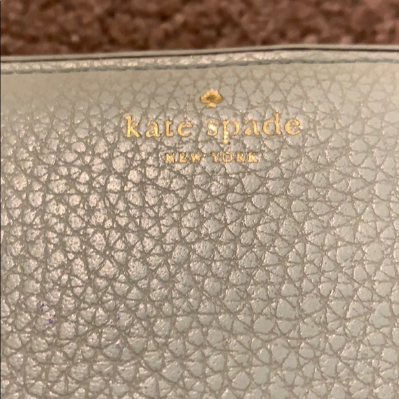 ✔️Cute pastel blue kate spade wallet - Picture 3 of 4